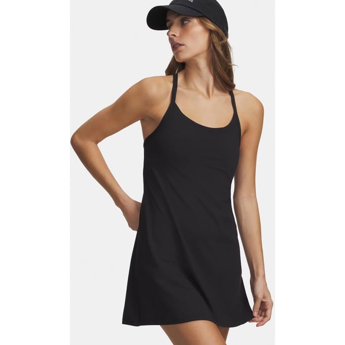 Under Armour Motion Jurk Dames-zwart, grijs