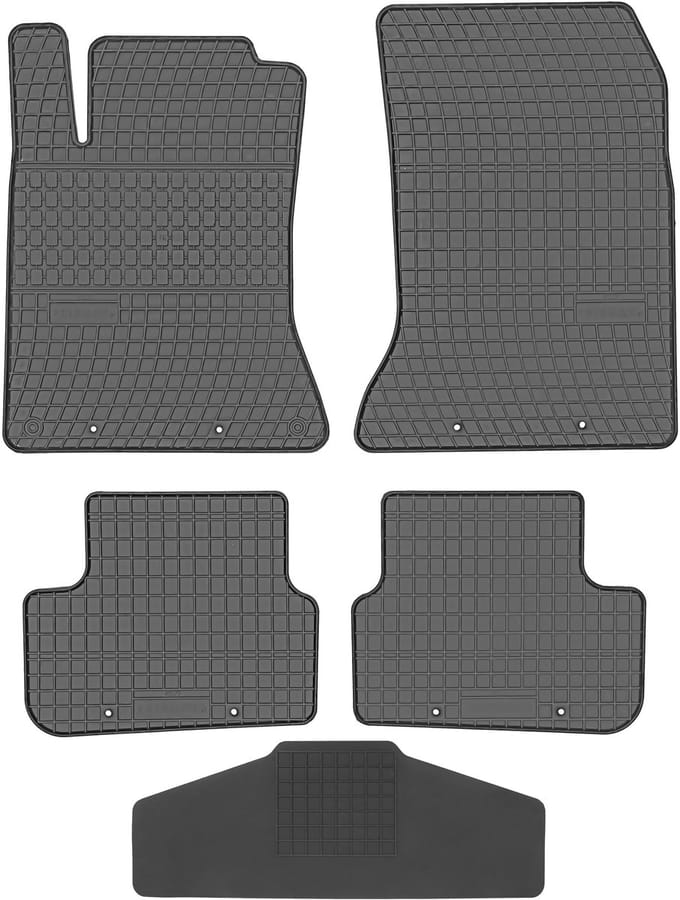 Max-Dywanik Prismat - Mercedes GLA 2013-2019 - Zwart - Rubber