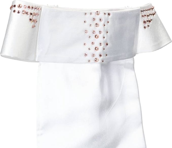 Harry's Horse Plastron Harry's Horse Galaxy Wit-zilver