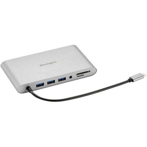 Kensington UH1440P USB-C 5Gbps Dual Video Driverless Mobile Dock - 85W Pass-Through Stroom - DP/HDMI/VGA