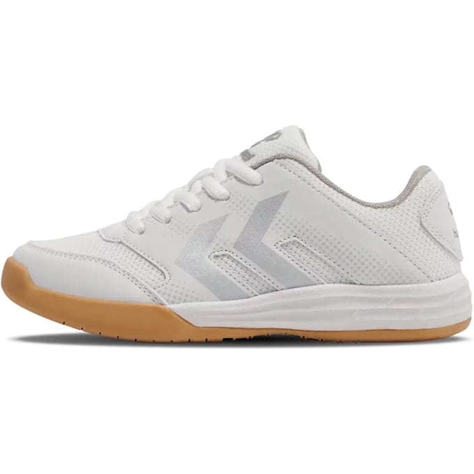 Hummel Kinder Hallenschuhe - Handball Multiplay Stable Lc Jr 225241 Bright White/Lunar Rock-34