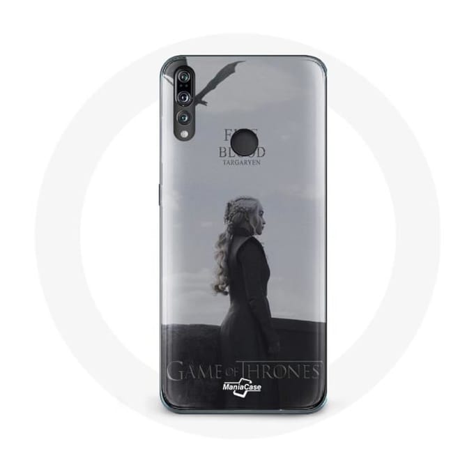 Coque pour Huawei P30 Lite Game of Thrones Saison 8 Daenerys Targaryen feu et sang Le Trône de Fer L