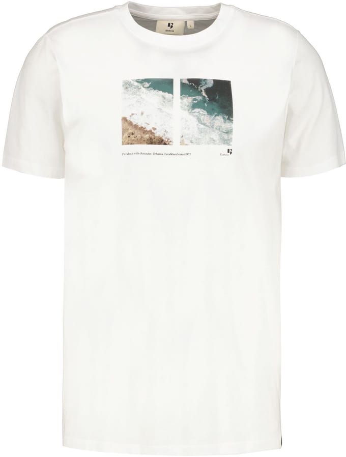 GARCIA Heren T-shirt Wit - Maat XXL