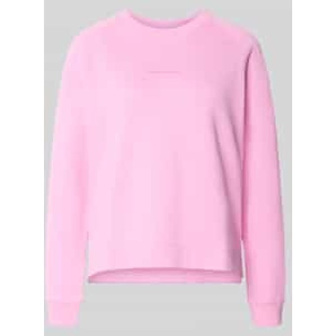regular fit sweatshirt van puur katoen