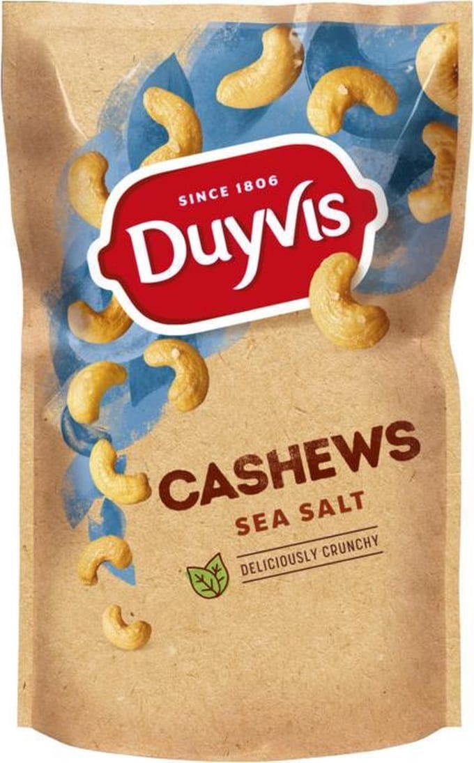 Duyvis Cashews - Sea Salt - 10 x 125 gram