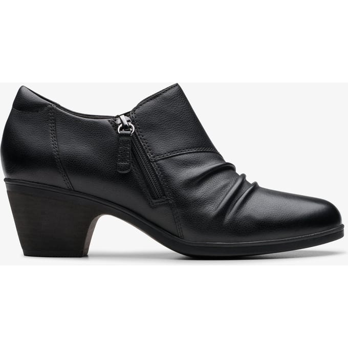 Emily2 Braley Zwarte Leren Schoenen