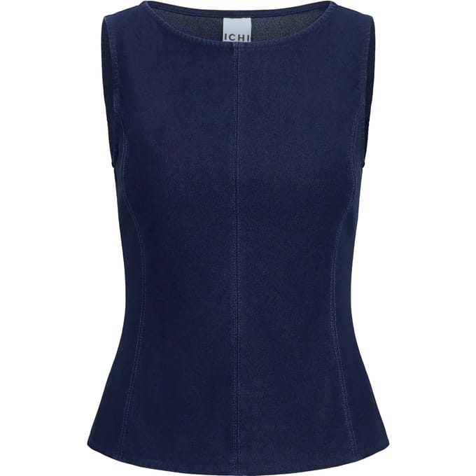 Denim T-shirt voor dames Ichi Kate