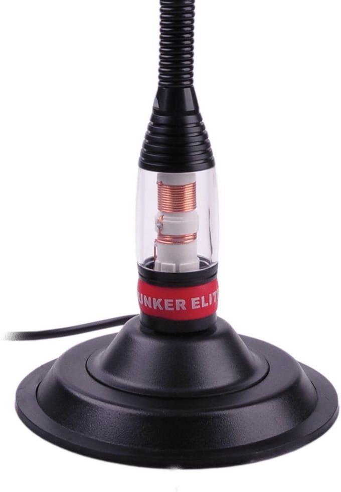 Lange 27mc antenne met magneetvoet incl. kabel en antenne connector