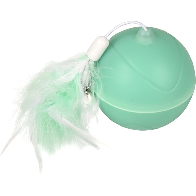FLAMINGO-Balspeeltje-2-in-1-LED-Magic-Mechta-7-cm-groen