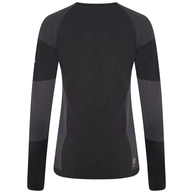 Dare 2B Dames/Dames In The Zone II Base Layer Top met lange mouwen (Zwart)