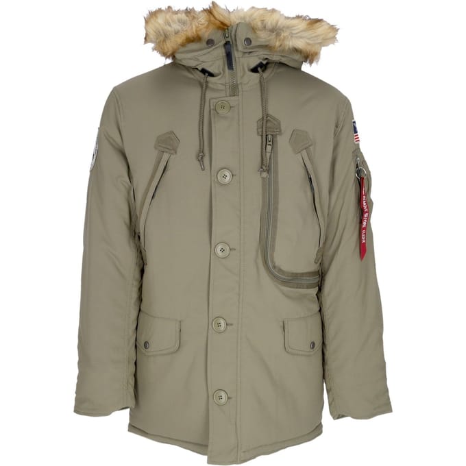 Lange heren polarjas Stratos