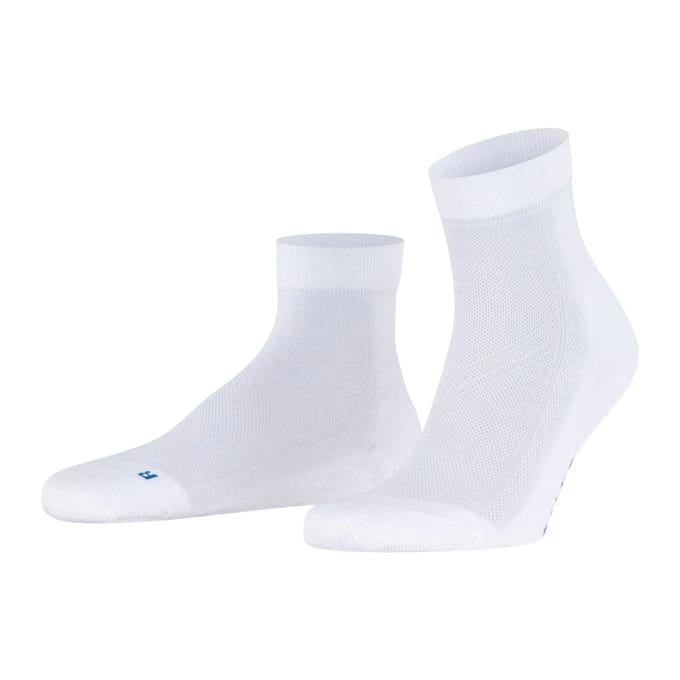 FALKE Cool Kick eenkleurig functioneel materiaal sokken unisex wit - maat 42-43