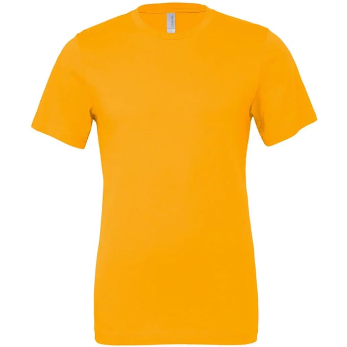 Bella+Canvas Unisex Jersey Short Sleeve Tee CV3001 - Mustard - XS