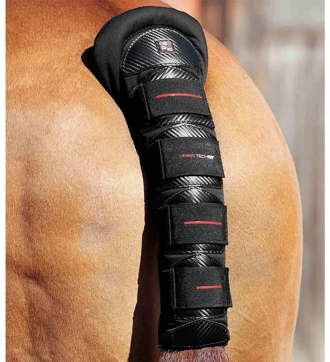 Antislip paardenstaartbeschermer Premier Equine Carbon Tech