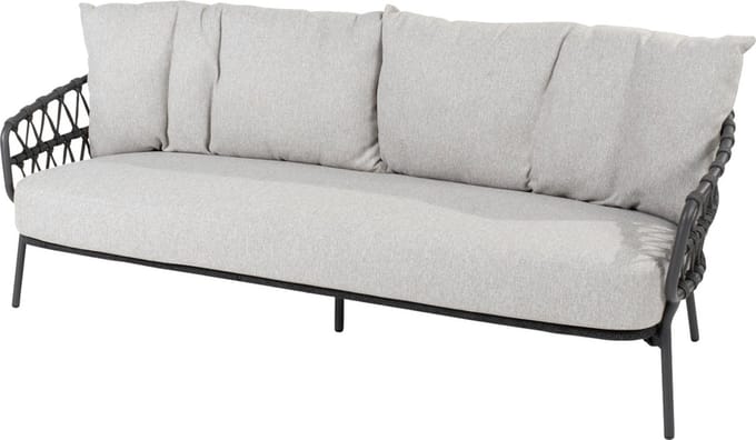4 Seasons Calpi - 3-zits loungebank - antraciet