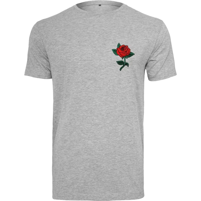 Mister Tee - Rose Heren T-shirt - S - Grijs