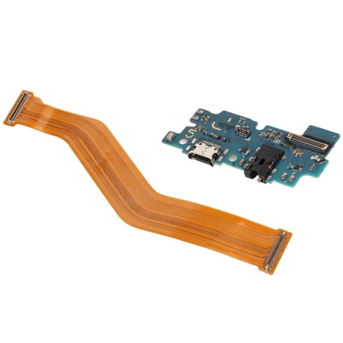 Outil de remplacement pour station d'accueil de chargeur USB pour A50 A505F, câble flexible de port de charge USB PCB professionnel orange