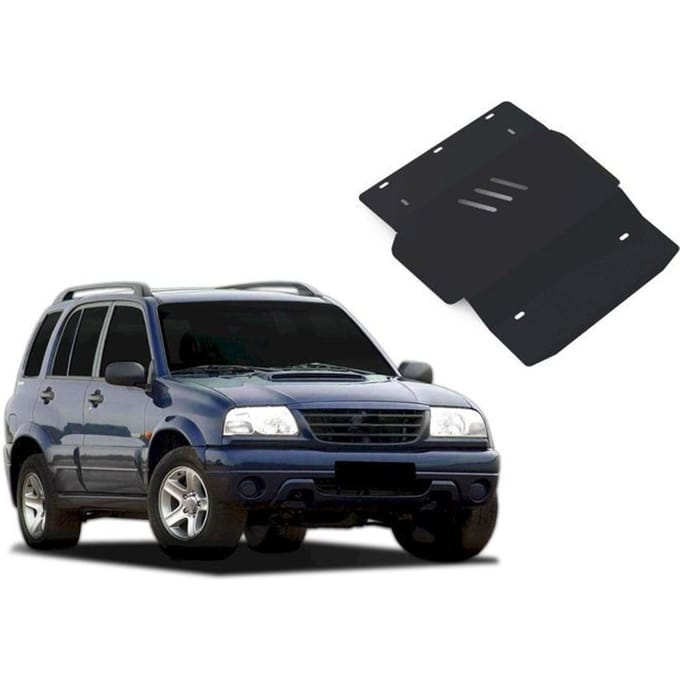 J&amp;J AUTOMOTIVE | Protection Sous Moteur Acier Pour Chevrolet Tracker 1998-2004