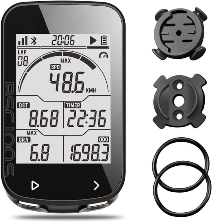 Core® Kilometerteller Fiets - Kilometerteller - Zwart - 9cm x 5cm x 2cm