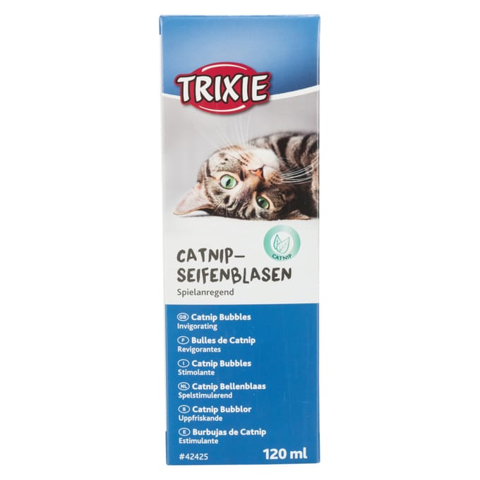 Trixie kattenkruid zeepbellen 120ml kat