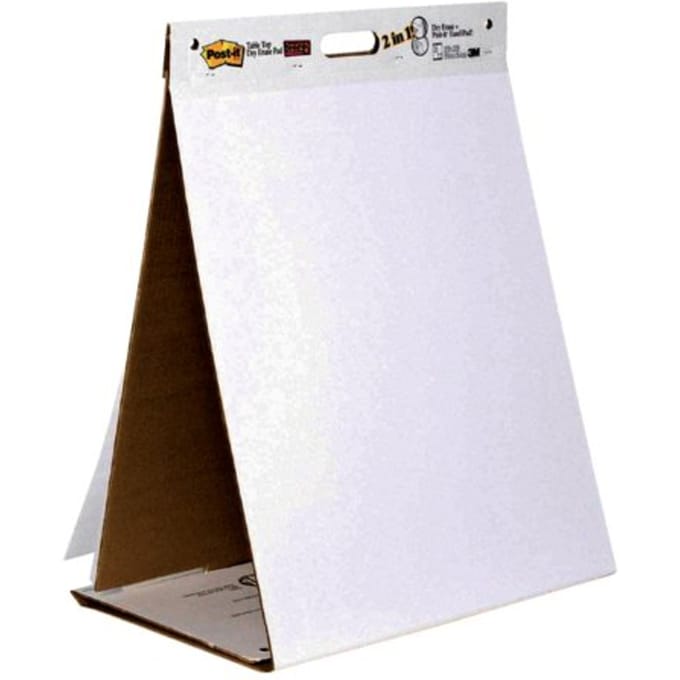 Meeting chart post-it super sticky 563 50.8x58.4cm Wit 20 vel