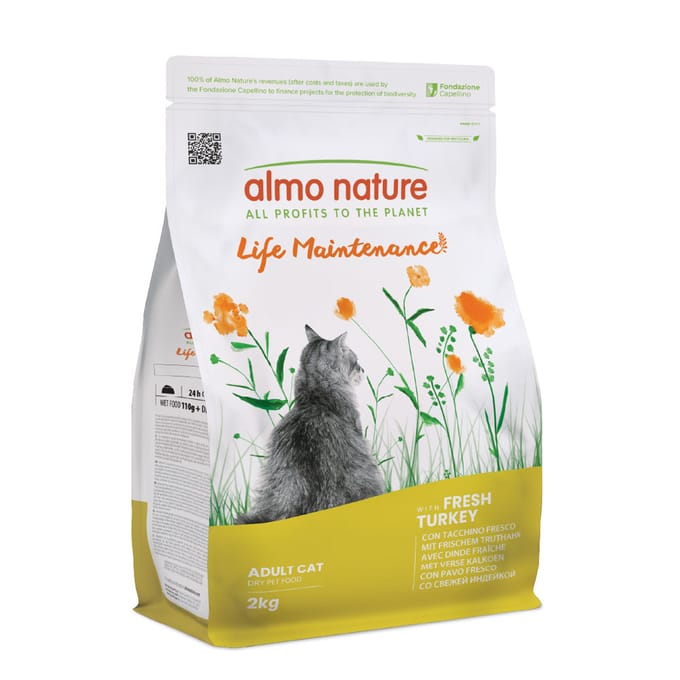 2kg Kalkoen & Rijst Almo Nature Holistic Kattenvoer