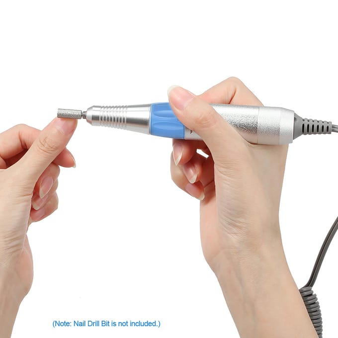 30000RPM Elektrische Nagelboor Pen Nagelboor Handvat Handstuk voor Manicure Pedicure Machine roze
