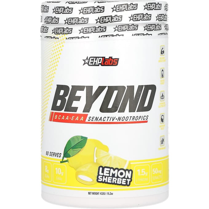 EHPlabs, Beyond, BCAA + EAA, Sorbet Citron, 15.2 oz (432 g)