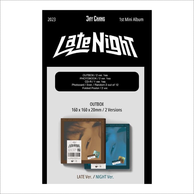 Jay Chang 'Late Night' (Late ver., Nachtver.) RANDOM brown