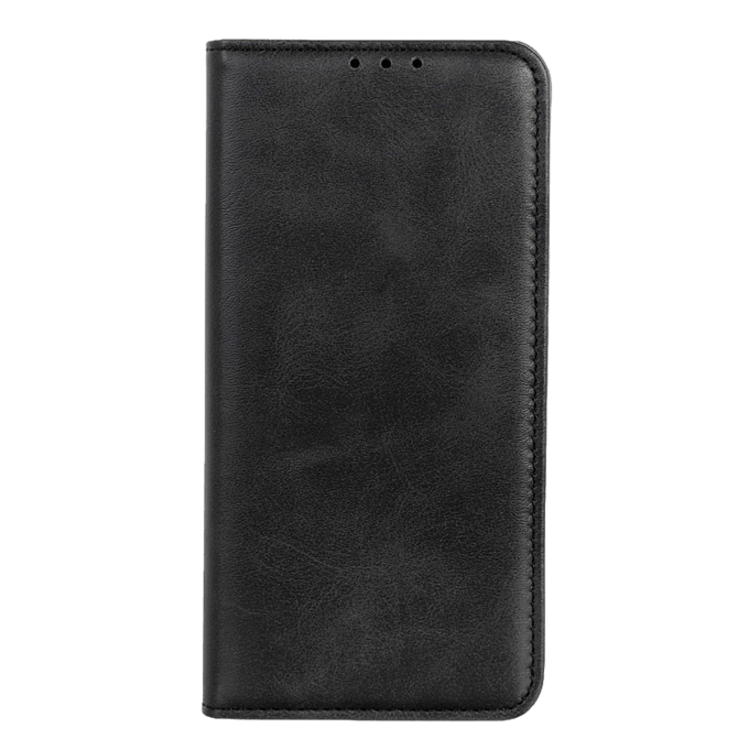 CaseBody Samsung Galaxy A53 Real Leather Wallet Hoesje Zwart