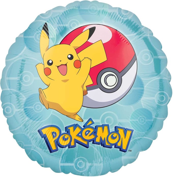AMSCAN - Pikachu ballon - 1 stuks - 43cm - leeg