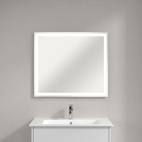 Villeroy & Boch Finero bathroom mirror 80x70 cm with LED light