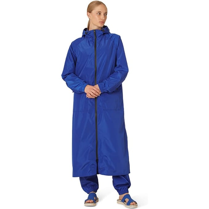 ILSE JACOBSEN HORNBÆK Rain213 Rain Jackets Blue Web Taglia: 34 | Parka Outlet | Donna | Blu