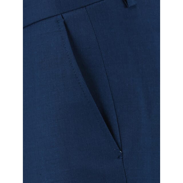 Commander Wollen Pantalon Blauw Hose 213012456/600