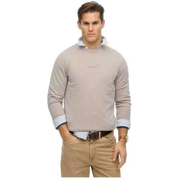 Superdry - Sweatshirt met ronde hals en micrologo - Heren - Truien