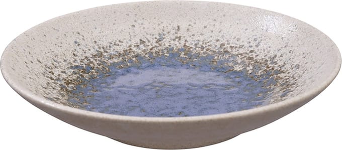 Wit/Blauw Bord – Minoyaki – 23 x 5cm