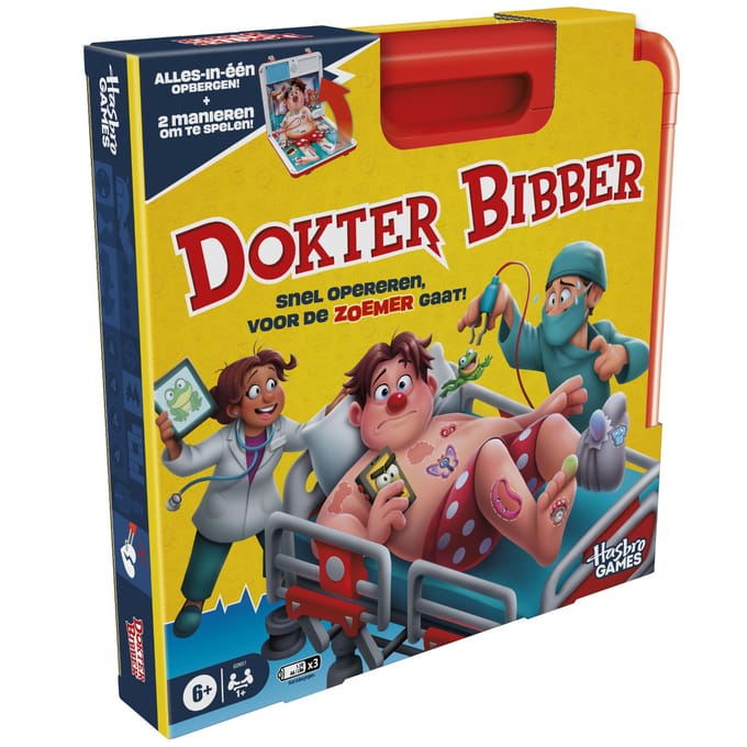 Hasbro Dokter Bibber NL Bordspellen