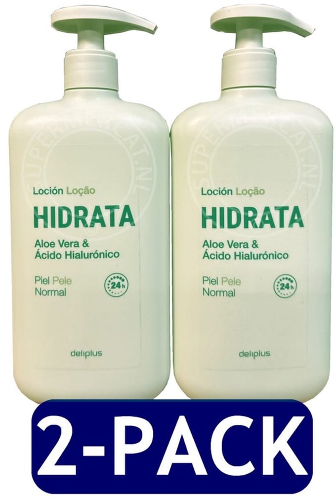 Deliplus Voordeelset met 2 x Locion Aloe Vera 600ml