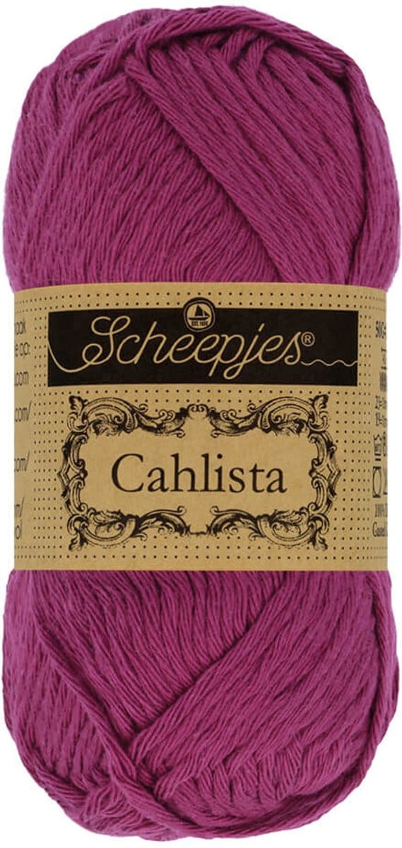Scheepjes Cahlista Tyrian Purple (128)