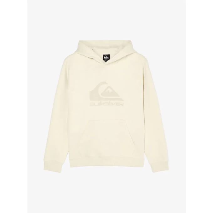 Quiksilver Comp Logo Hoodie Beige 12 Years Jongen