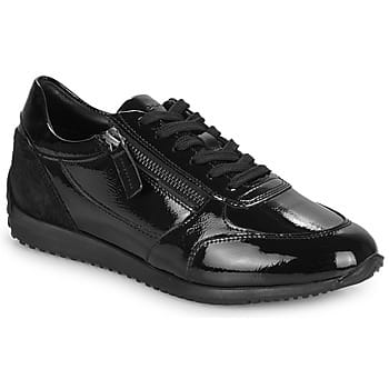 GEOX CALITHE DAMES Sneakers - ZWART - Maat 38