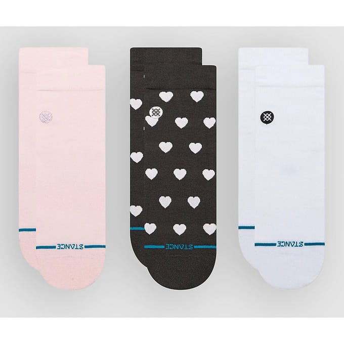 Stance Hearts Lowrider 3 Pk Sokken patroon