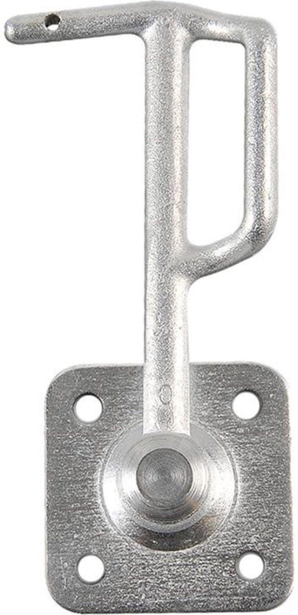 ProPlus Klephaak voor aanhanger - rechts - staal - 145 mm - zilver