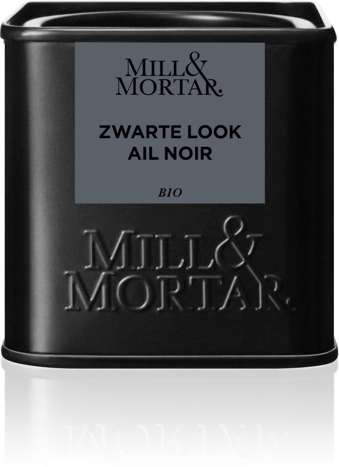 Mill & Mortar - Black Garlic - Bio - Zwarte look