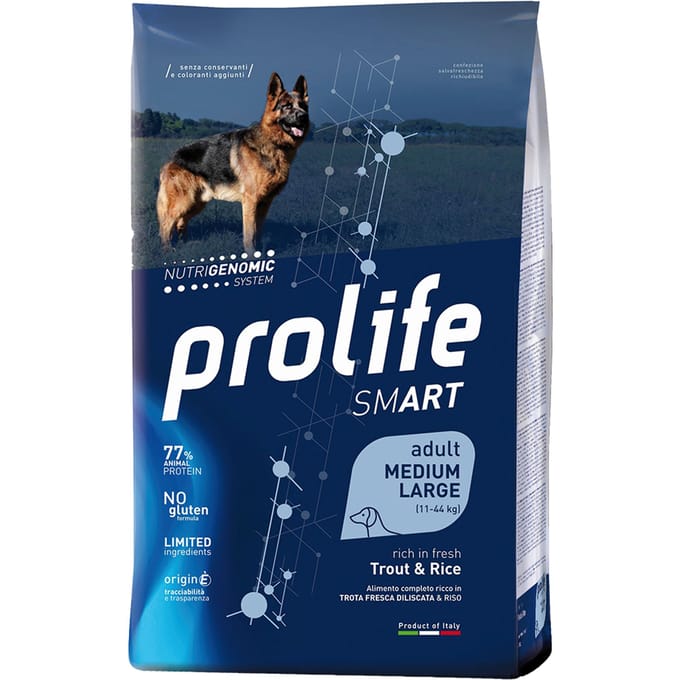 Prolife Smart Adult Medium / Groot Forel & Rijst
