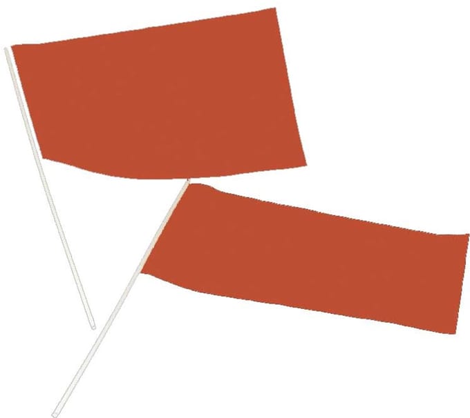 Haza Original Zwaaivlag Papier 20 X 30 Cm Oranje