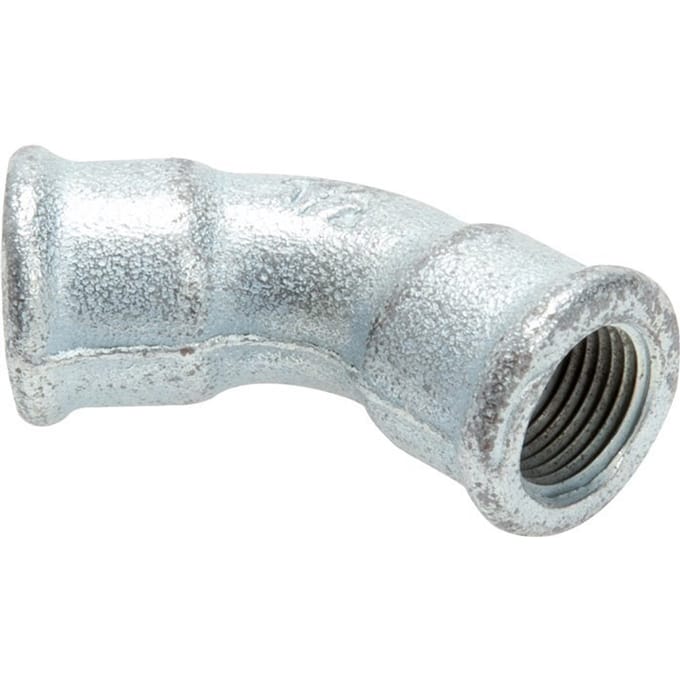45° L-Koppeling Rp3'' Binnendraad Gietijzer 25bar - F2EZ6