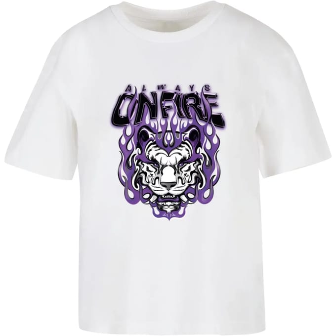 T-shirt dames Miss Tee Always On Fire