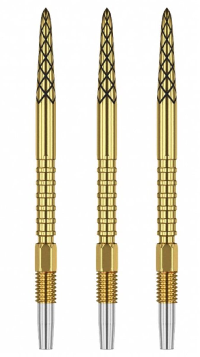 Target Swiss DS Surge Dart Points Gold 40mm
