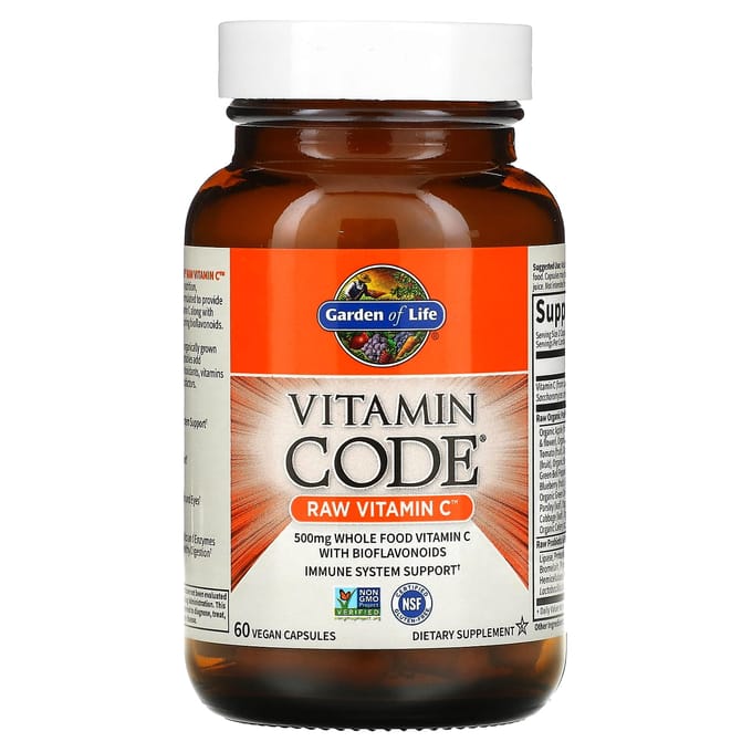 Vitamin Code RAW Vitamine C – 500 mg uit Whole Food